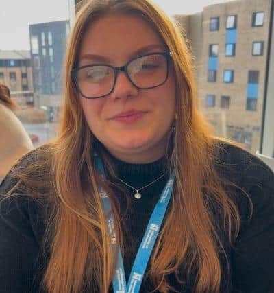 Chloe Daffern, UON graduated and Analyst at Zinc Systems.