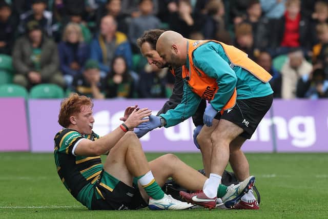 George Hendy had to come off last weekend (photo by David Rogers/Getty Images)