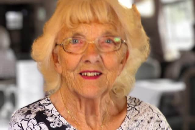 Jean Barton, who died after she was hit by a car in Gold Street, Wellingborough in January 2022. Image: The Barton family.