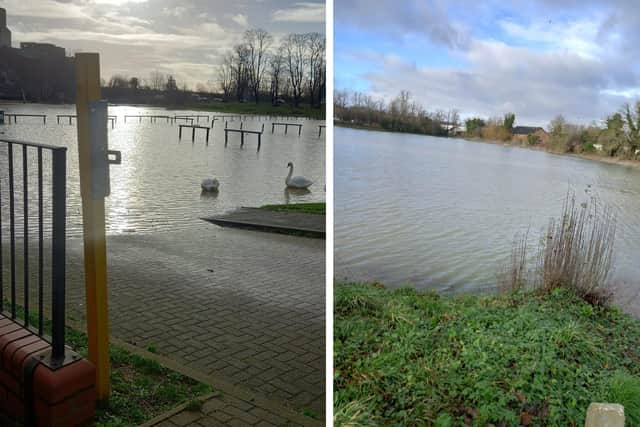 Wellingborough Embankment and flooding from the River Nene/UGC