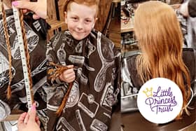 Alfie, 11, chopped off 14 inches of hair for Little Princess Trust