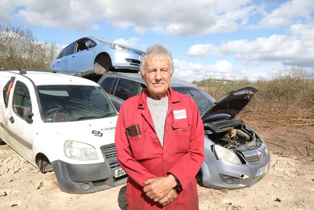 Frank Beale has owned scrapyards around the Kettering area for decades / National World