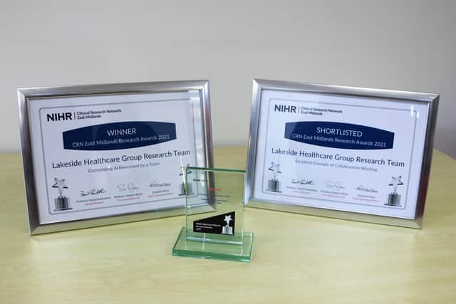 Lakeside Research's awards