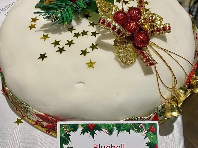 Brampton View Bluebell Residential Community Traditional Christmas Cake
