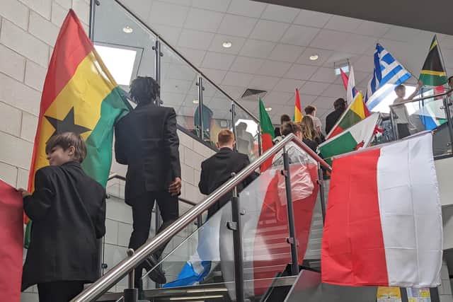 Culture week celebrations at Corby Technical School