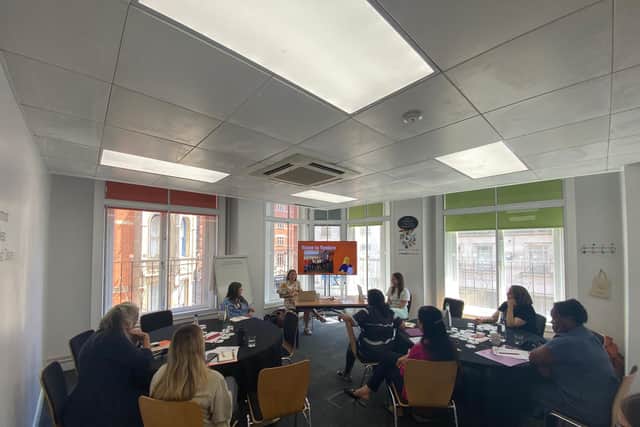 ICENA training taking place