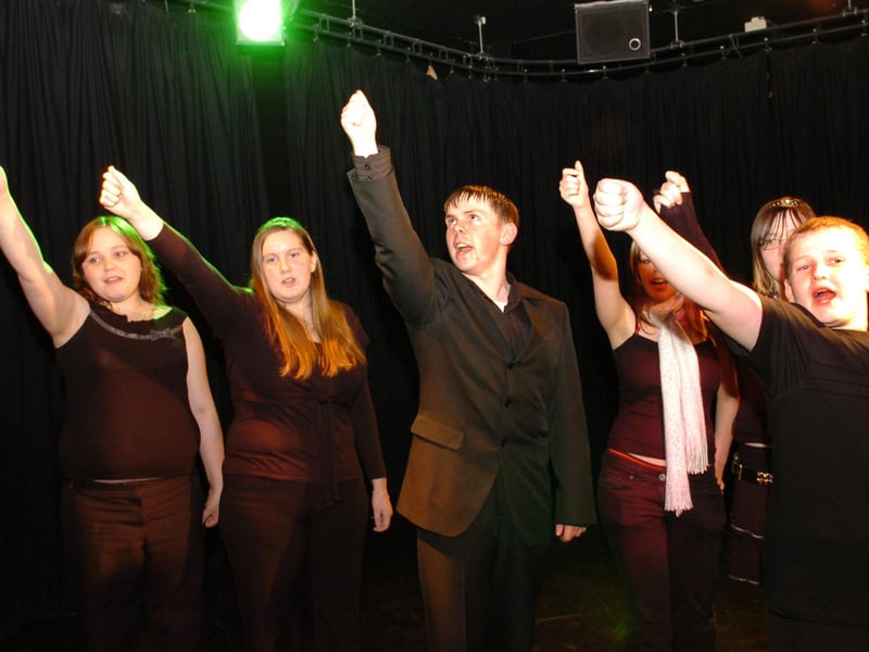 Students taking part in Kingswood school Opera Minima
