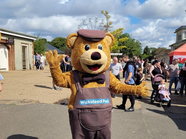Wicky Bear had a great time!