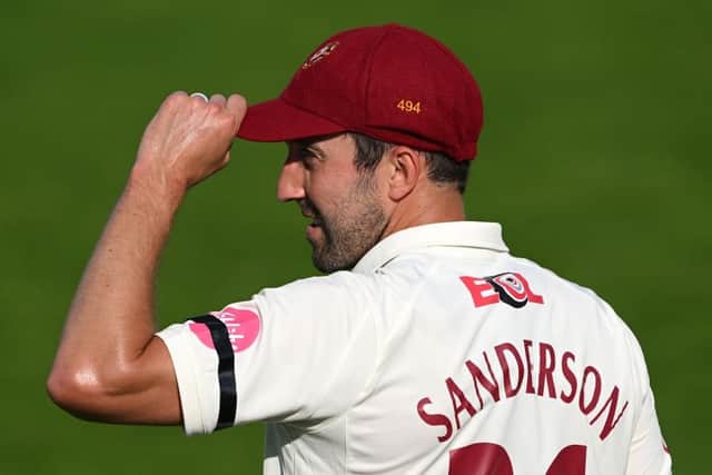 Ben Sanderson is in line for his first Northants appearance of the season