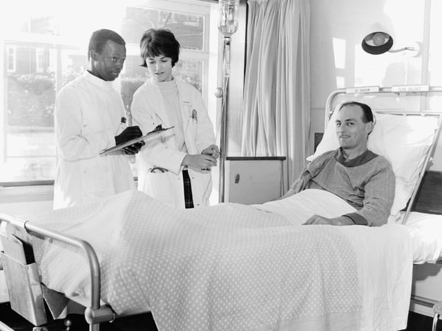 Doctors at KGH during the 1960s.