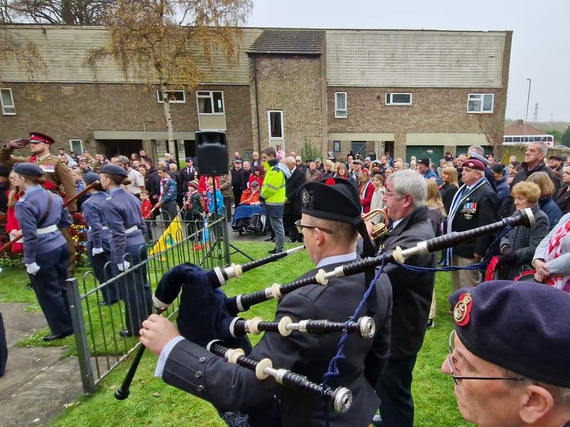 Corby Remembrance Sunday service
