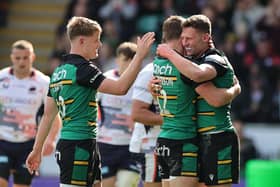 Saints celebrated an important win at the Gardens