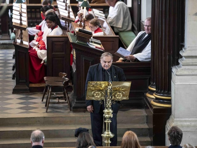 All Saints Church in Northampton hosted a remembrance service for Her Majesty Queen Elizabeth II on Sunday September 18. Pews were full as hundreds attended to pay their respects.