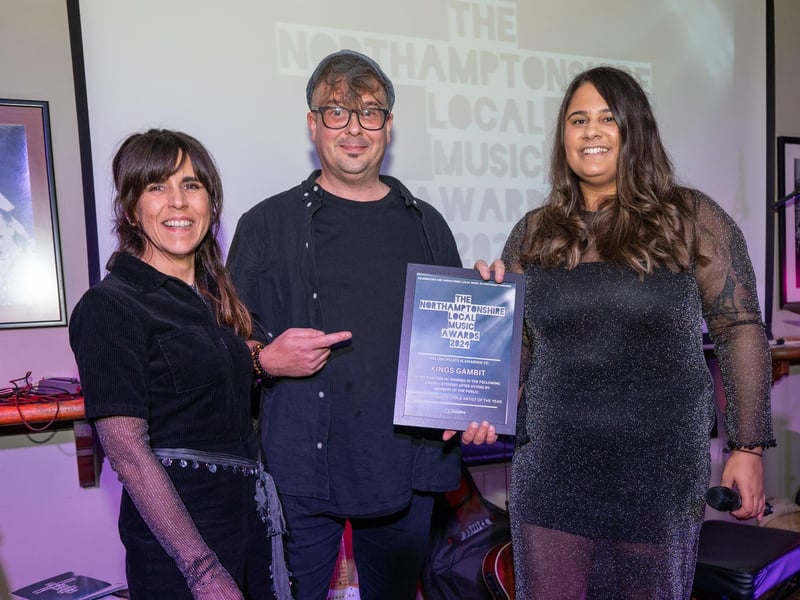 Kings Gambit received the award for Acoustic / Country / Folk Artist Of The Year.