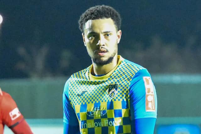 Jordan Graham netted for Wellingborough Town (Picture: Shaun Frankham)