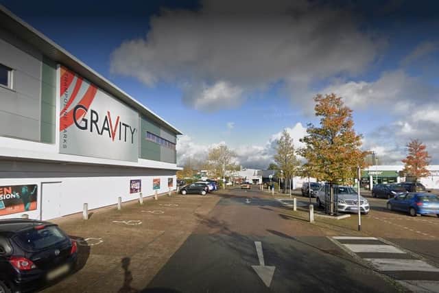 Gravity in Corby/Google