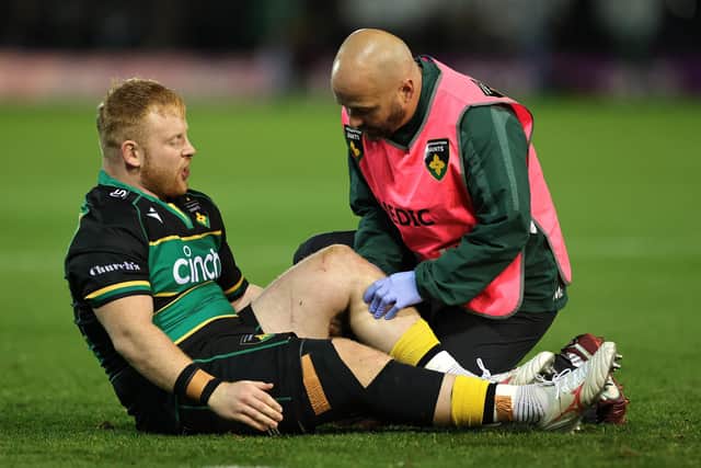 Robbie Smith had to be replaced early on last Friday (photo by David Rogers/Getty Images)