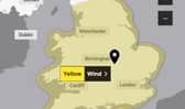 The warning for wind is in place from 8pm on Sunday September 14 until 6pm on Monday September 15.