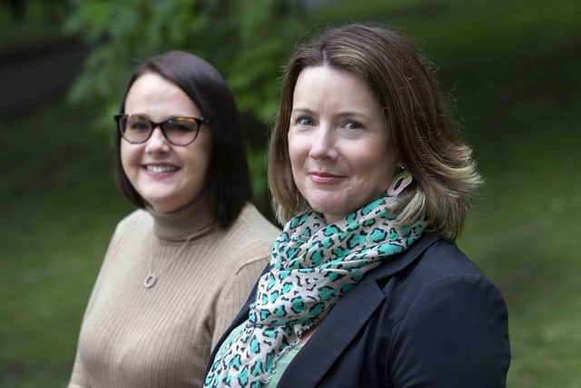 Marie Baker and Jessica Pilkington
