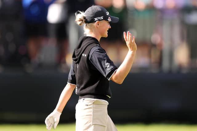 Burton Latimer's Charley Hull will play in the Solheim Cup again next month. Picture by Warren Little/Getty Images