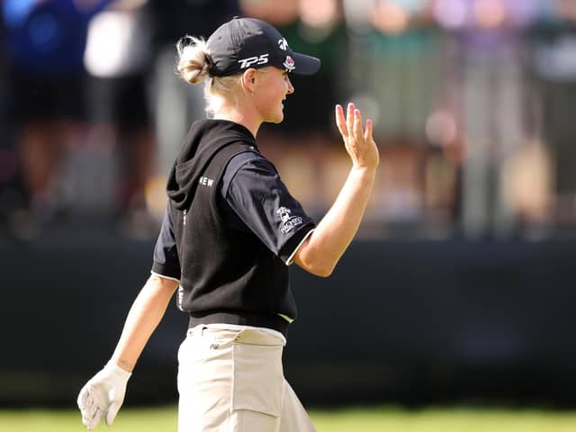 Burton Latimer's Charley Hull will play in the Solheim Cup again next month. Picture by Warren Little/Getty Images