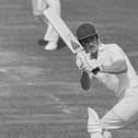 Geoff Cook on his way to a century in the 1981 NatWest Trophy Final against Derbyshire