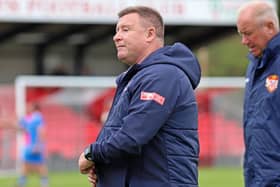 Andy Leese didn't hold back in his post-match assessment after his Kettering Town team lost 4-2 at home to Stourbridge. Pictures by Peter Short
