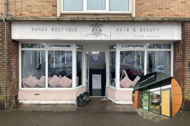 Bangs Boutique Hair and Beauty Salon. Inset: The Platinum Lounge