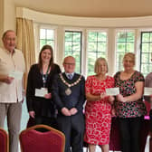 Representatives of the mayor's chosen charities attended a presentation at Rushden Hall on May 16