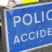 Emergency services were called to the collision in Saffron Road, Higham Ferrers yesterday (Tuesday)