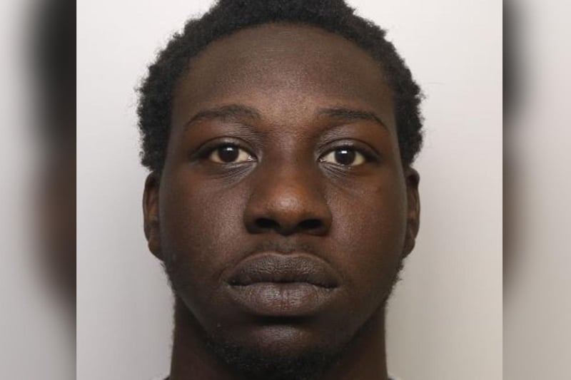 The 21-year-old drug dealer was arrested after two wraps of heroin fell out of his underwear during a police search in June 2022 — just two weeks after he had been released from jail. 
Officers also found an iPhone, burner phone and £590 in cash after the Londoner fled from a house in Northampton as police arrived for a routine welfare check. Ochan, of Chesley Gardens, East London, pleaded guilty to possessing Class A drugs with intent to supply and was sentenced to 45 months.