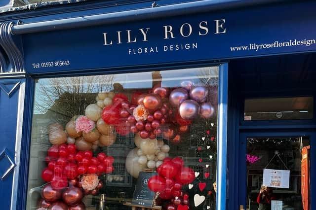 Lily Rose Floral Design opened in Higham Ferrers late last year and will almost certainly be busy preparing bouquets of flowers for customers ahead of Valentine's Day