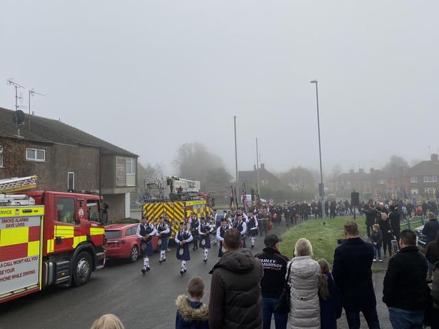 Corby Remembrance Sunday Parade and Service of Remembrance 2022