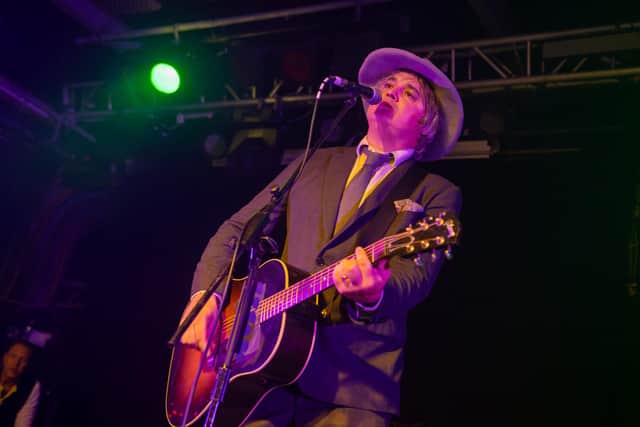 Peter Doherty on stage at the Roadmender in Northampton on Wednesday, August 29, 2024. Photo by David Jackson.