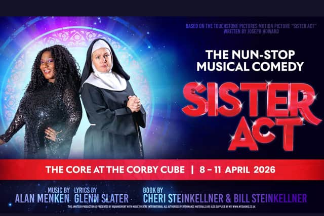 Sister Act is at the Core, Corby Cube, in April. Image: Rutland Musical Theatre