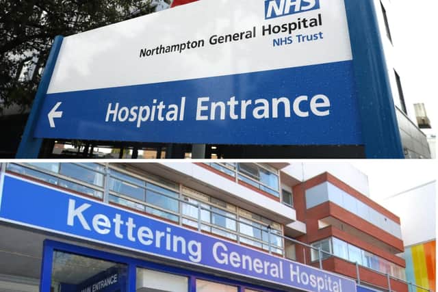 More than 200 patients are having to stay in hospital beds at Northampton and Kettering despite being well enough to be discharged, according to NHS England figures