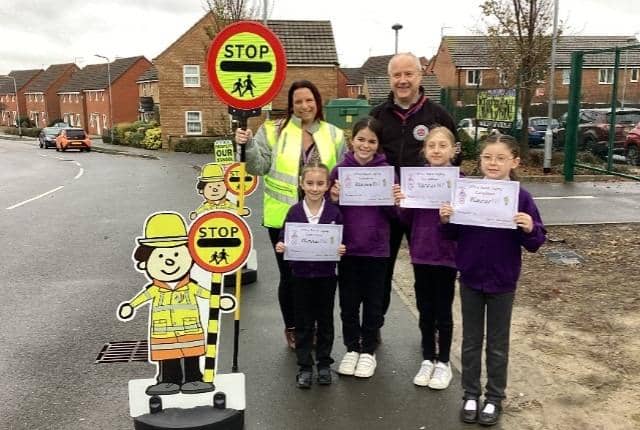 Rushden Primary Academy was granted £5000 to help improve road safety in the area