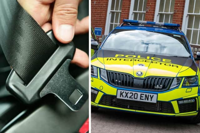 Police figures show more than one in five people killed in road traffic collisiions were not wearing a seatbelt