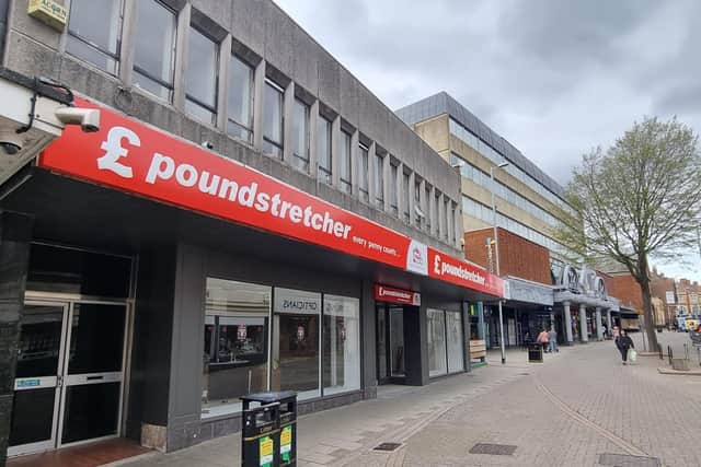 The new Poundstretcher store in Kettering.