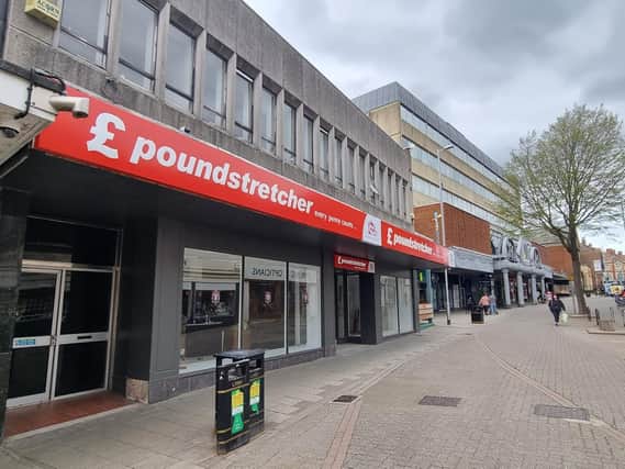 The new Poundstretcher store in Kettering.