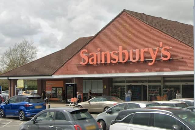 Sainsbury's in Northampton Road Wellingborough/Google
