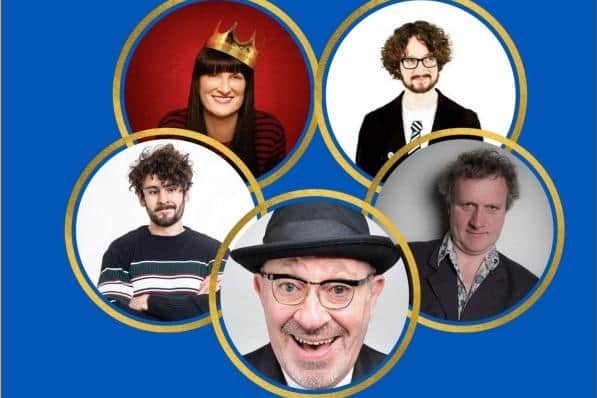 The night of comedy is to help those affected by the war in Ukraine .