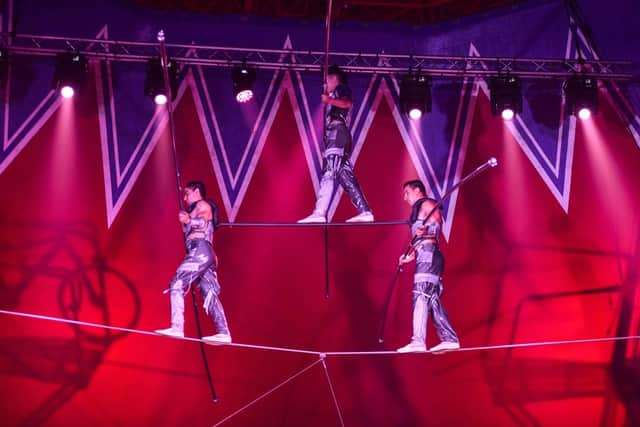 This circus is the finest show to come to town under The Continental Circus Berlin banner