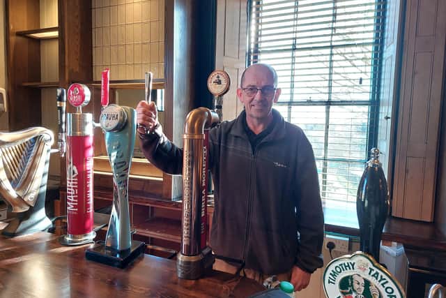 Philip Ferguson is preparing to re-open The Overstone Arms