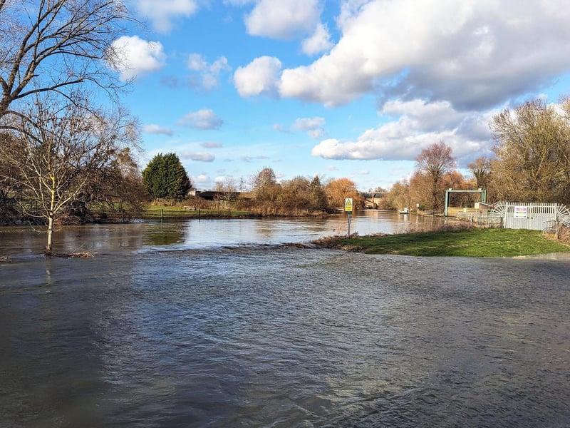 Flooding in the Thrapston area