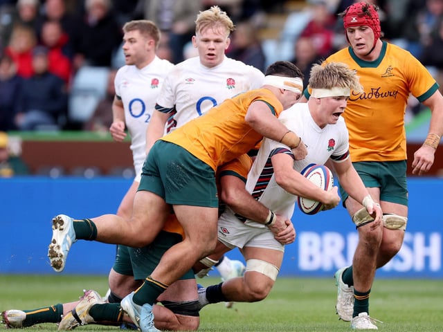 Henry Pollock was man of the match at the Twickenham Stoop