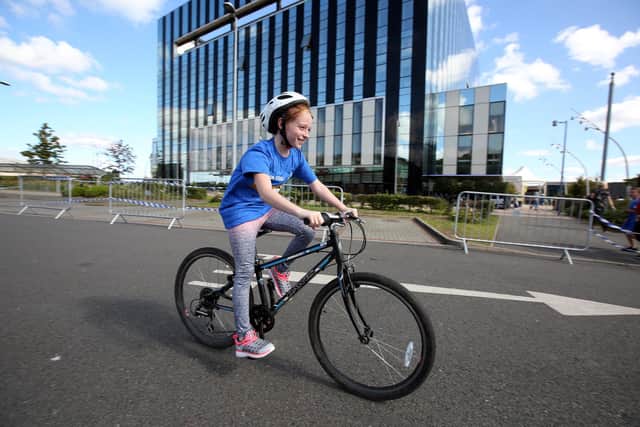 Flashback to the KIds of Steel Triathlon in 2017