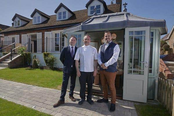 James Scott and the team at the Waterside Inn