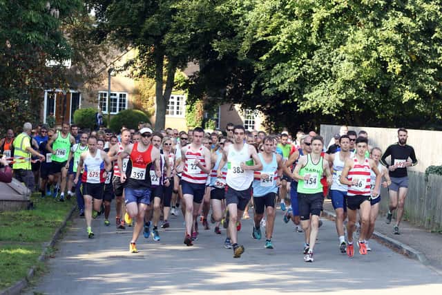 Half marathon file picture of Cransley Road Races/National World