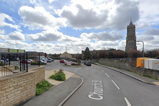 Police are investigating an allegation of sexual assault in Church Street, Irthlingborough